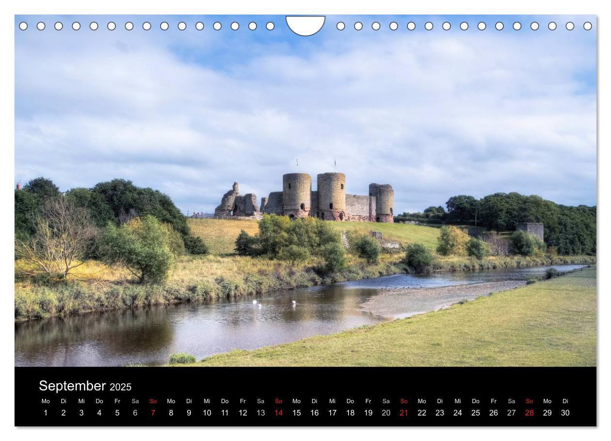 Bild: 9783435545094 | Wales (Wandkalender 2025 DIN A4 quer), CALVENDO Monatskalender | Kruse