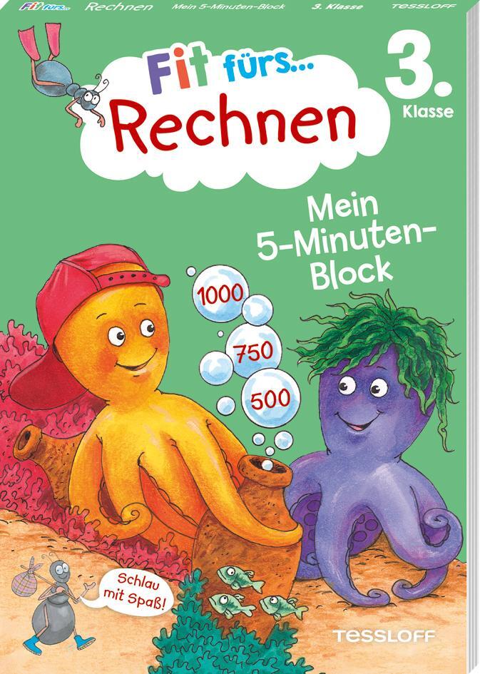 Cover: 9783788624613 | Fit fürs Rechnen 3. Klasse. Mein 5-Minuten-Block | Andrea Tonte | Buch