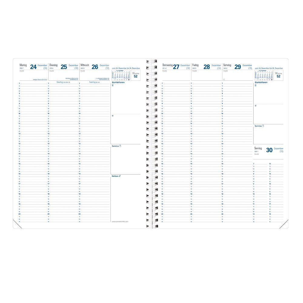 Bild: 3371010479665 | Eurequart Club Navyblau 2025 | Kalender im Schreibtischformat | Vadis