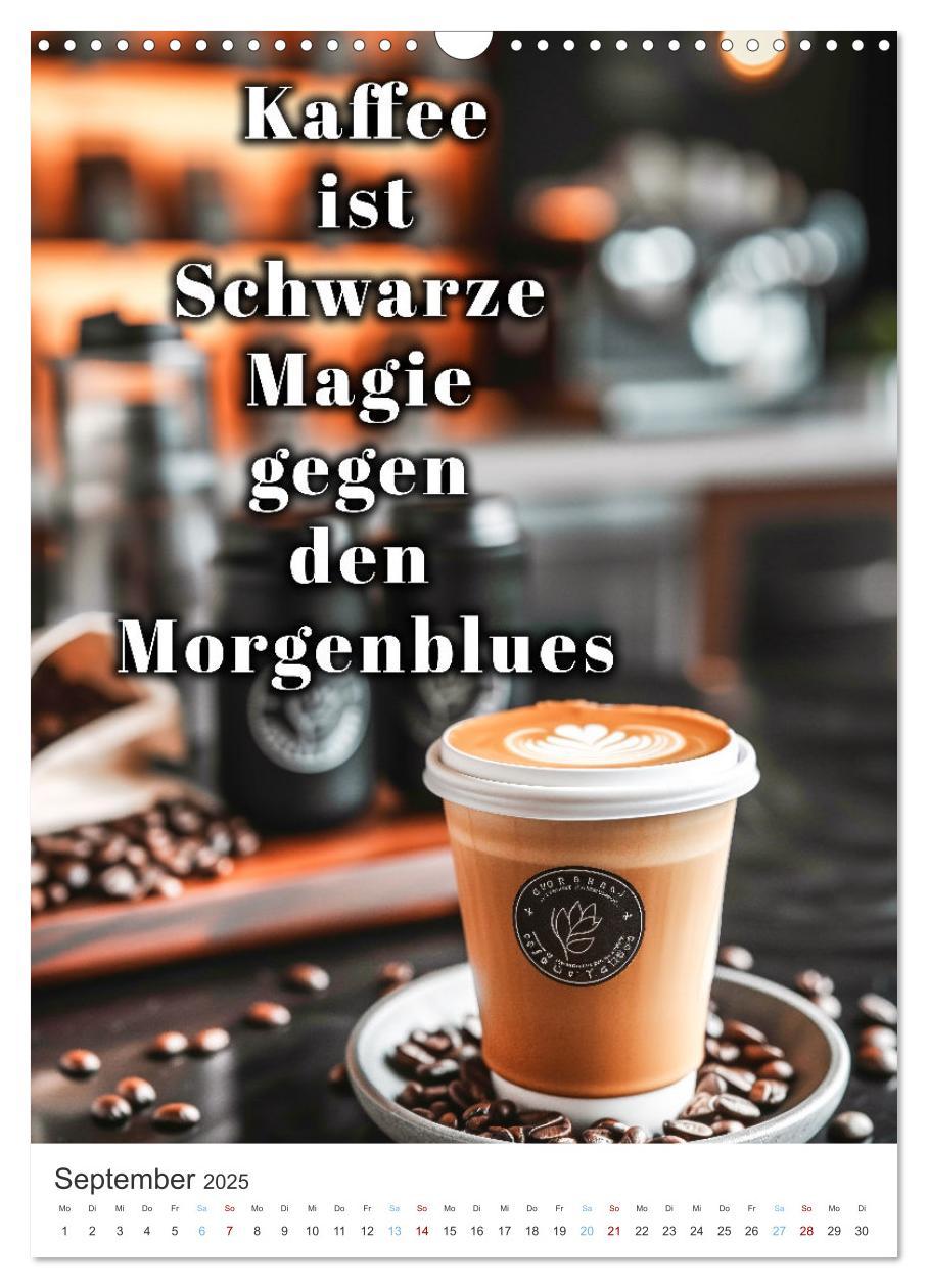 Bild: 9783383820151 | Kaffeegenuss für die Seele (Wandkalender 2025 DIN A3 hoch),...