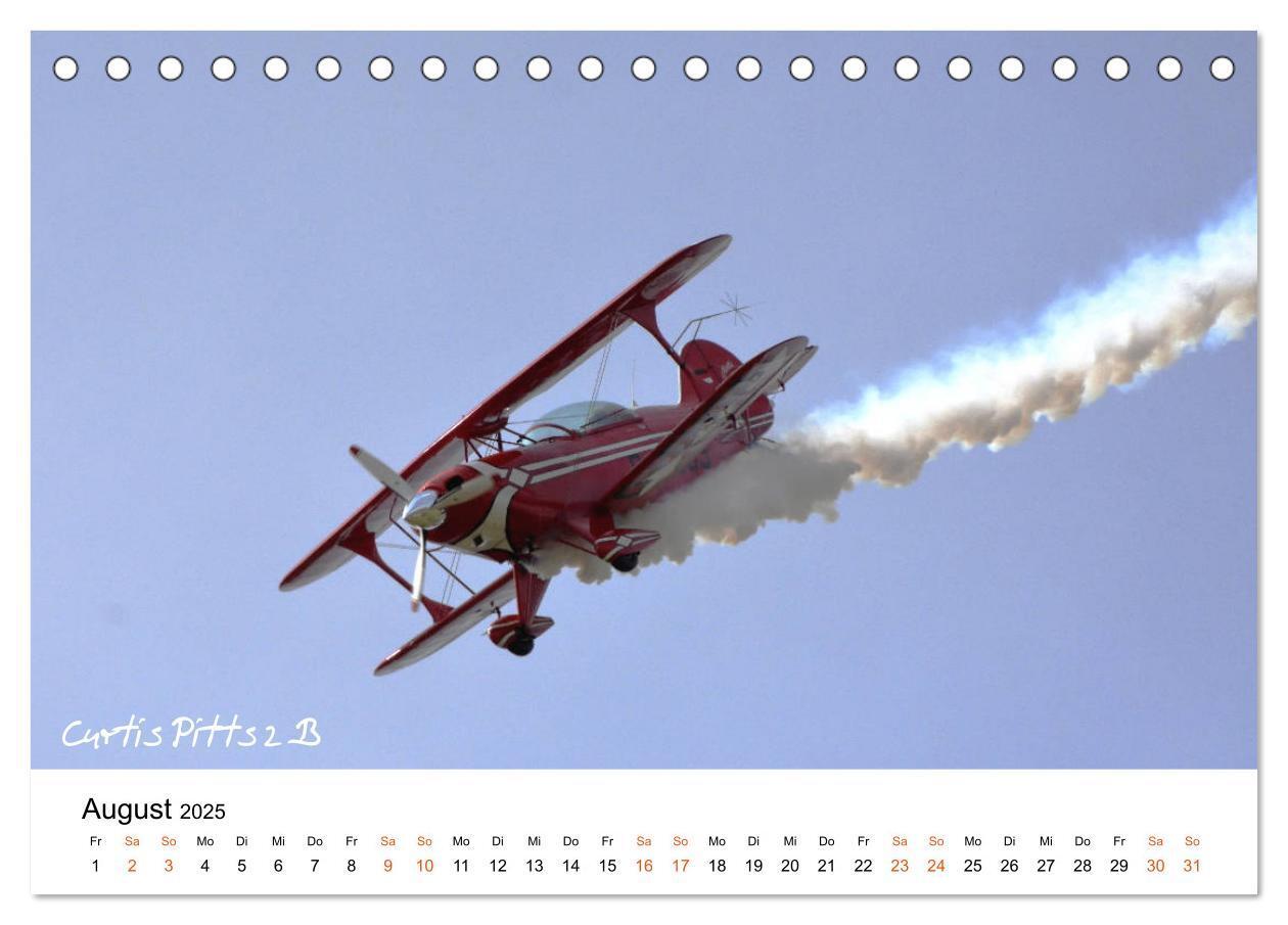 Bild: 9783435379934 | Die Faszination. Flugzeuge am Himmel (Tischkalender 2025 DIN A5...