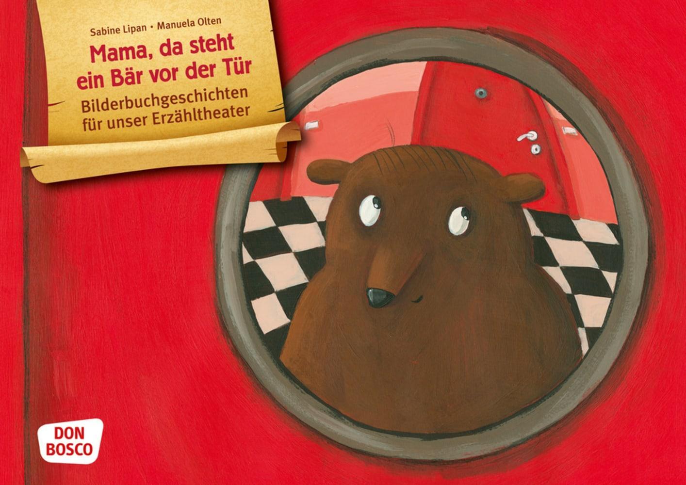 Cover: 4260179514593 | Mama, da steht ein Bär vor der Tür. Kamishibai Bildkartenset. | Lipan