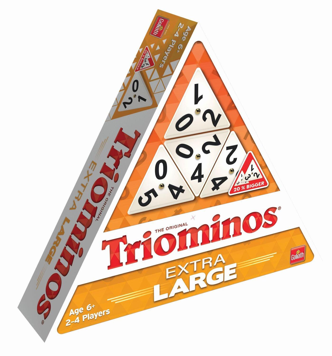 Bild: 8711808606890 | Triominos Extra Large | Spiel | Deutsch | 2020 | Goliath