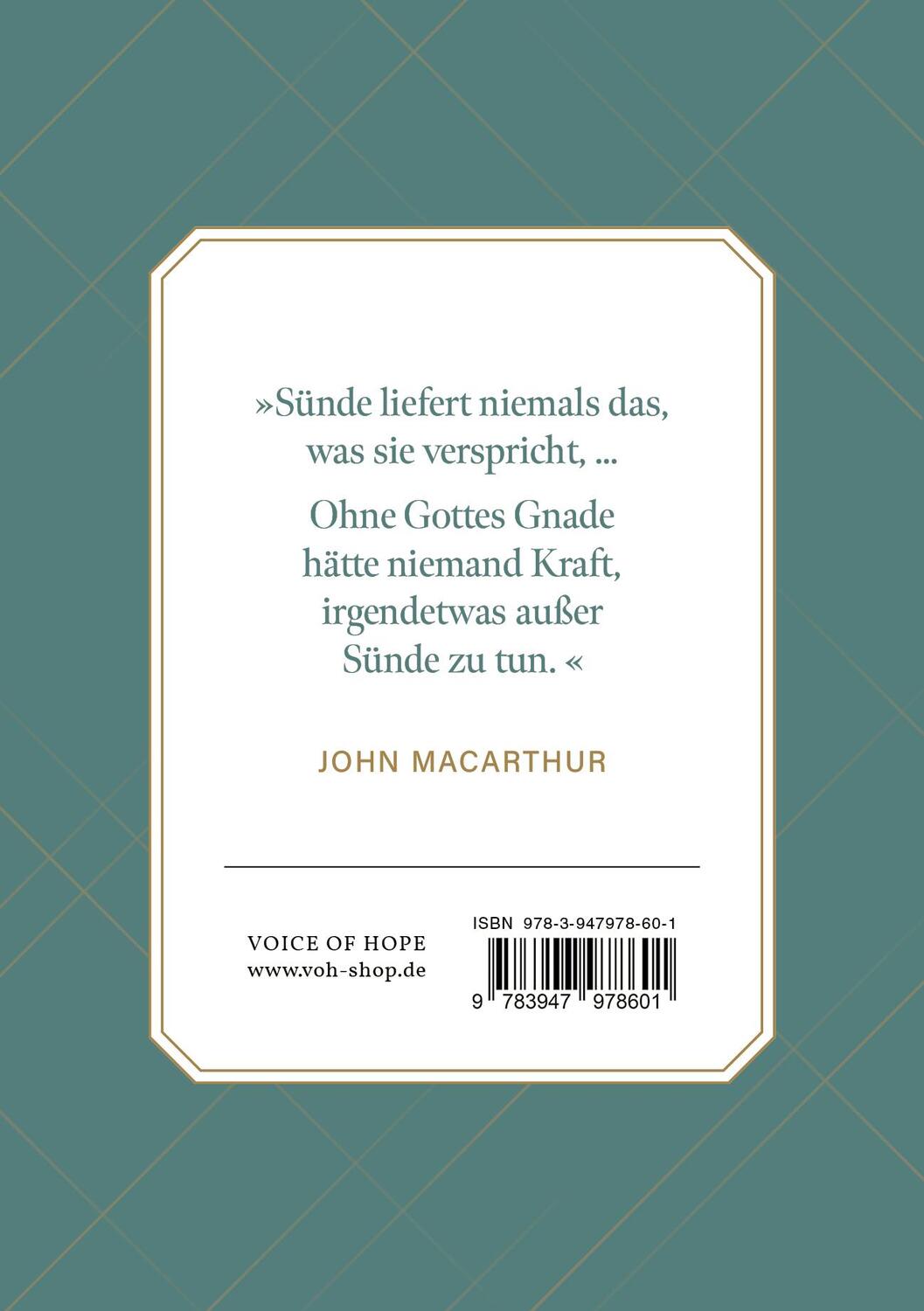 Rückseite: 9783947978601 | Gnade für dich | Eine fesselnde Geschichte von Gottes Erlösung | Buch