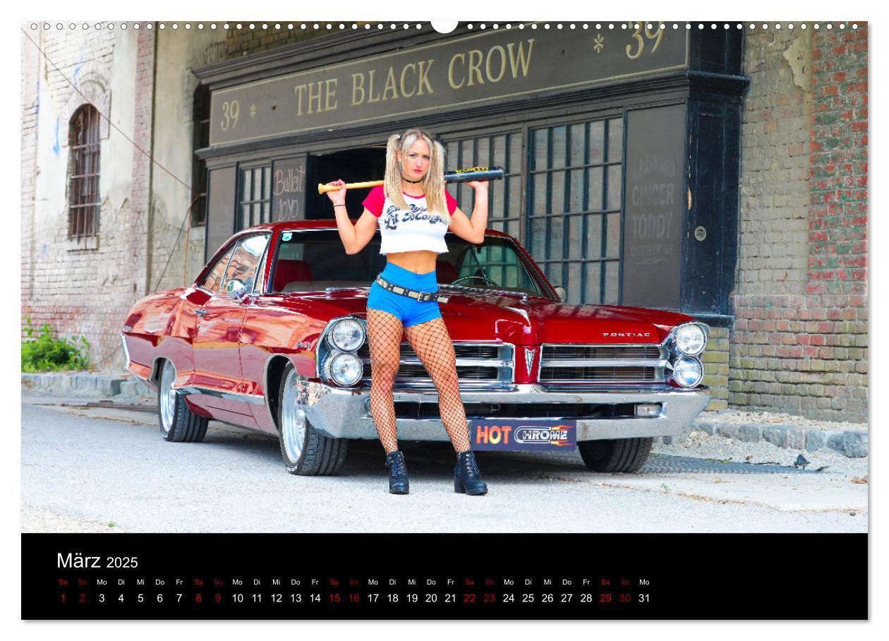 Bild: 9783383923593 | Hot Chrome US Automobile (Wandkalender 2025 DIN A2 quer), CALVENDO...