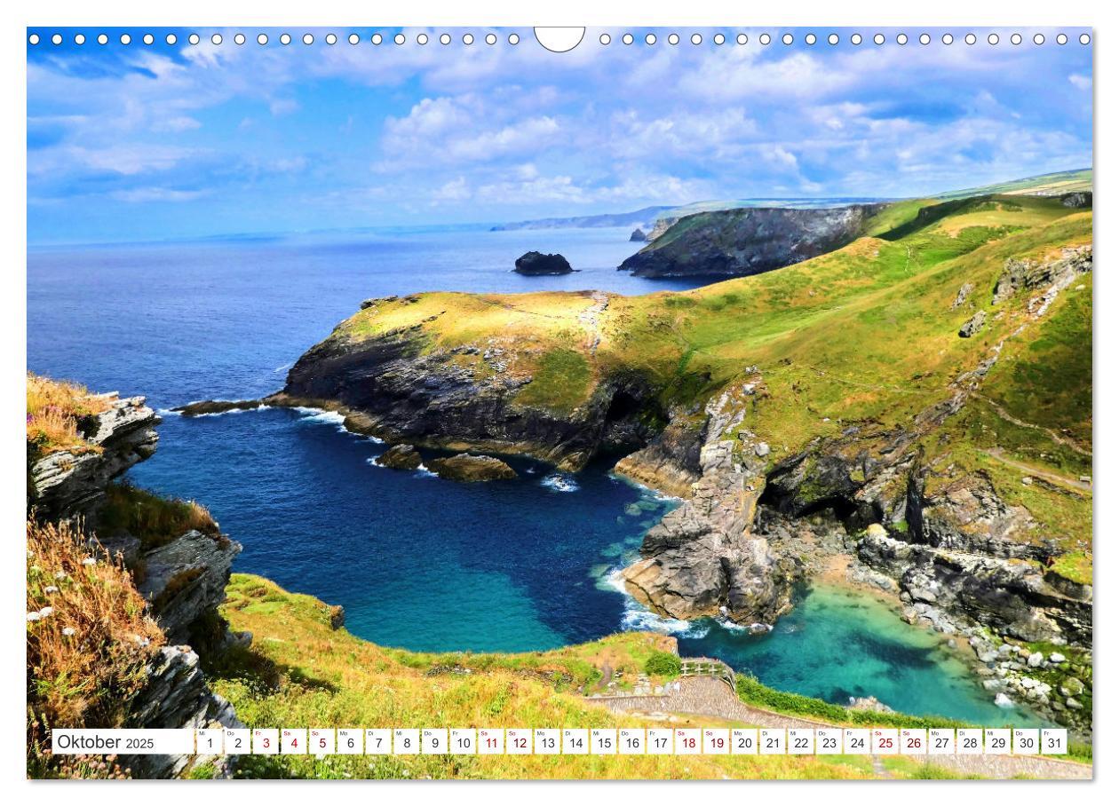 Bild: 9783383858406 | Südengland - On the road in Devon und Cornwall (Wandkalender 2025...