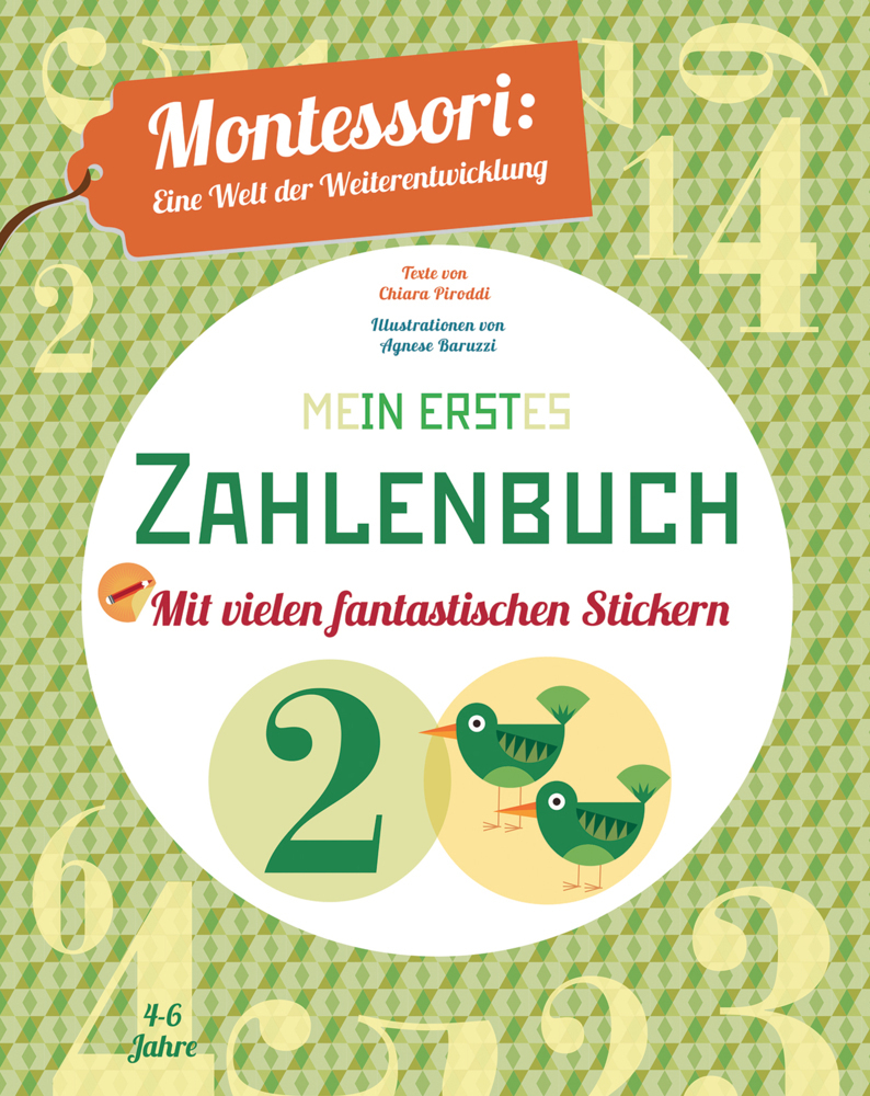 Cover: 9788863123401 | Mein erstes Zahlenbuch | Mit vielen fantastischen Stickern | Buch