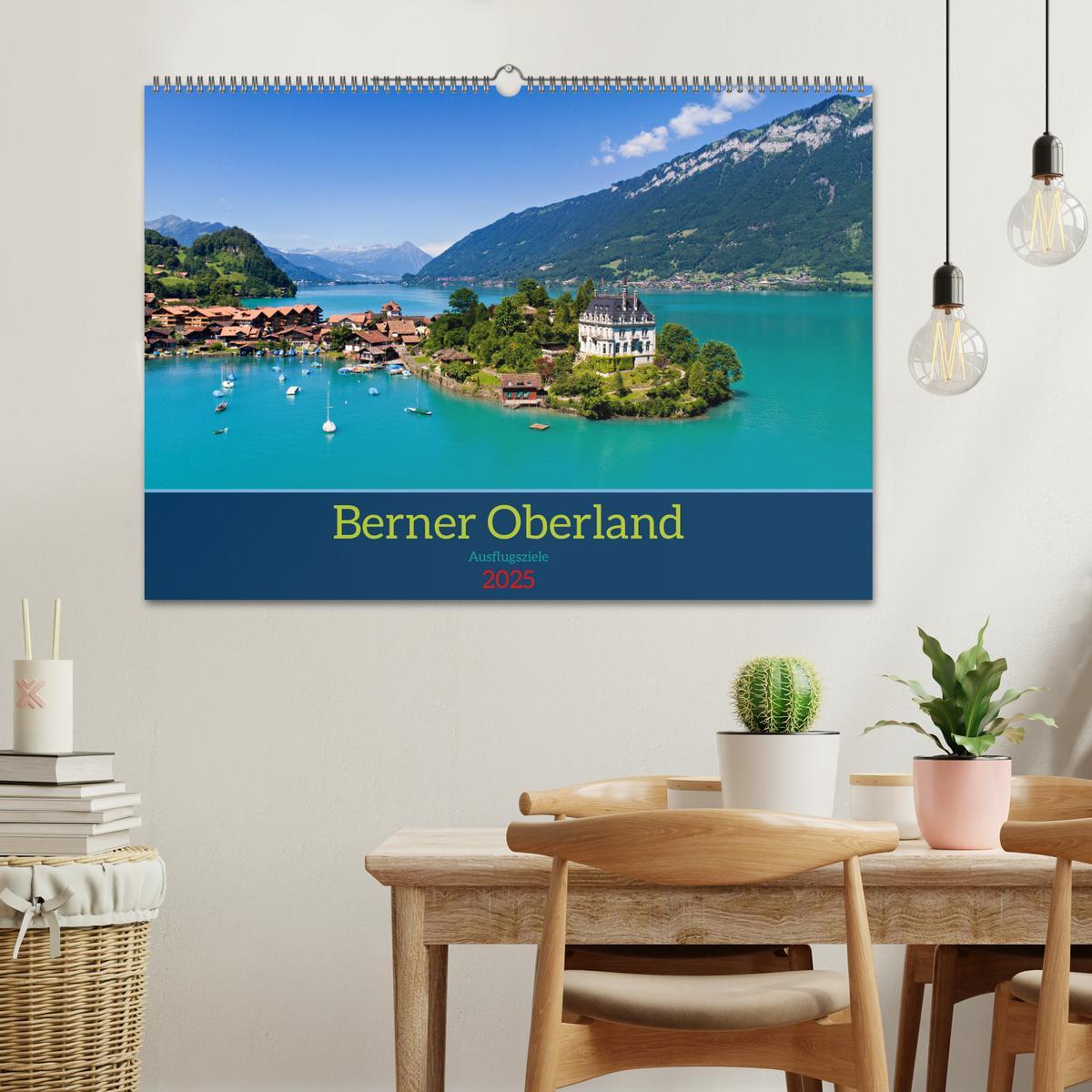 Bild: 9783457152300 | Berner Oberland - Ausflugsziele (Wandkalender 2025 DIN A2 quer),...