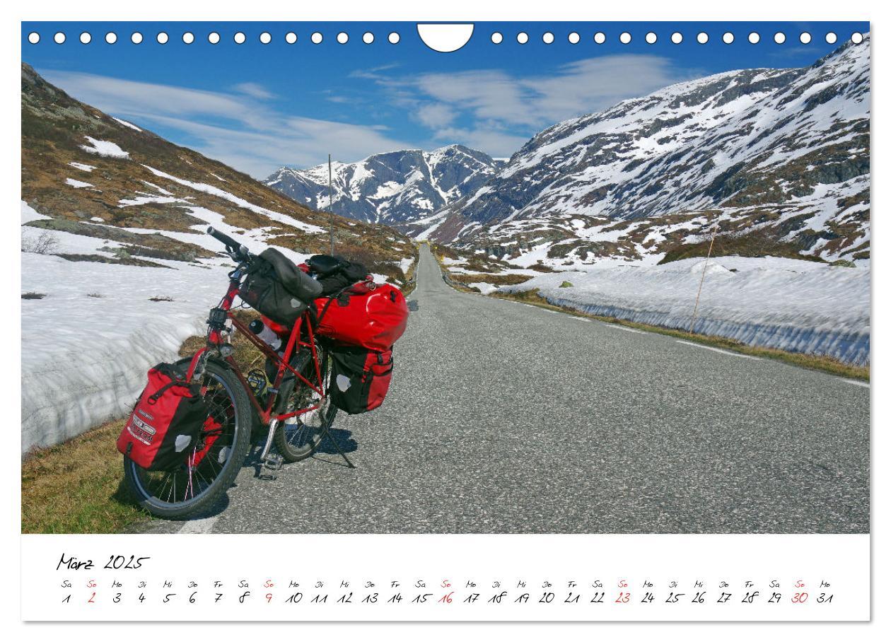 Bild: 9783435552559 | Abenteuer Radreisen (Wandkalender 2025 DIN A4 quer), CALVENDO...