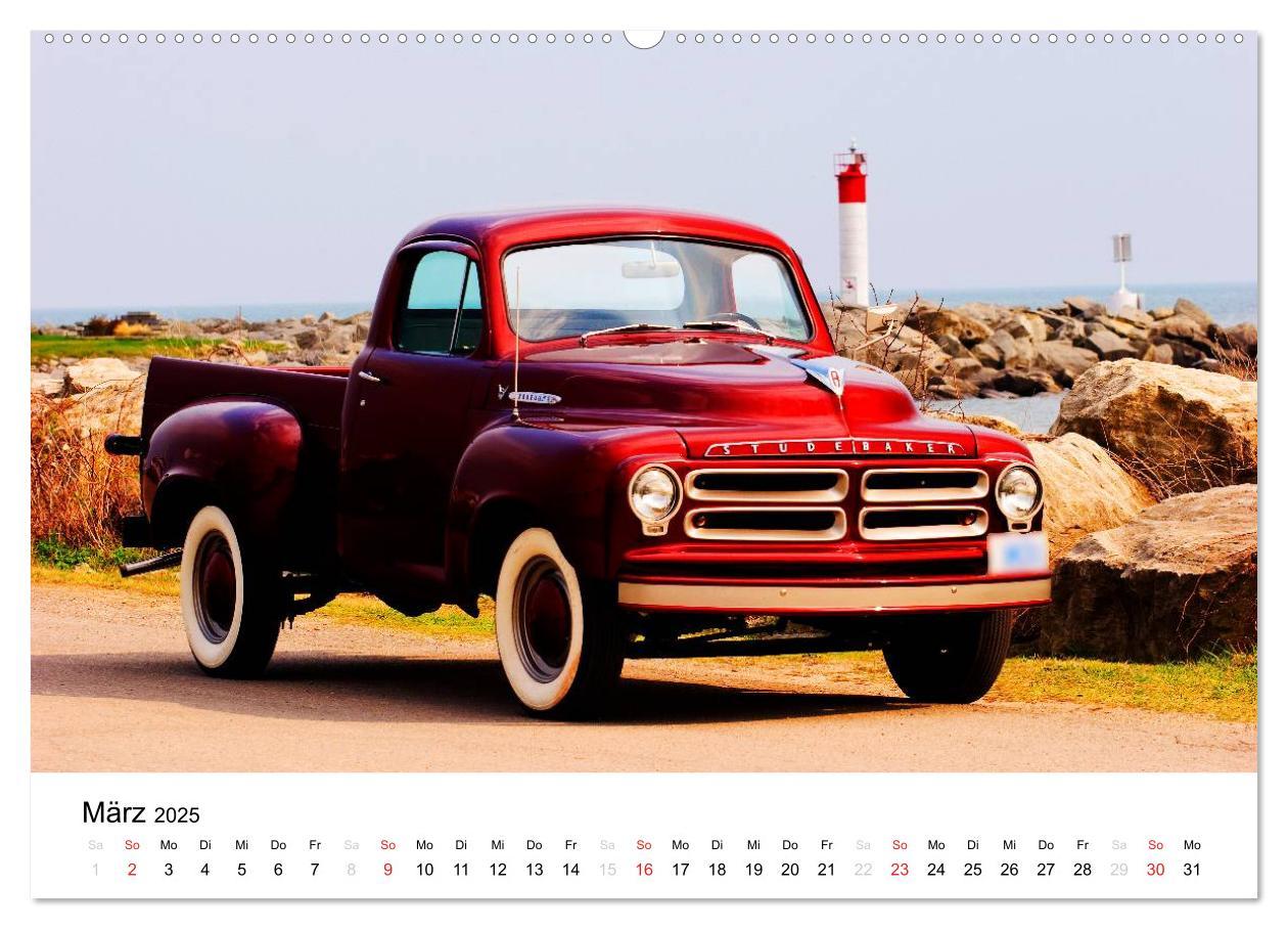 Bild: 9783435475704 | Nord-Amerikanische Pickup's (Wandkalender 2025 DIN A2 quer),...