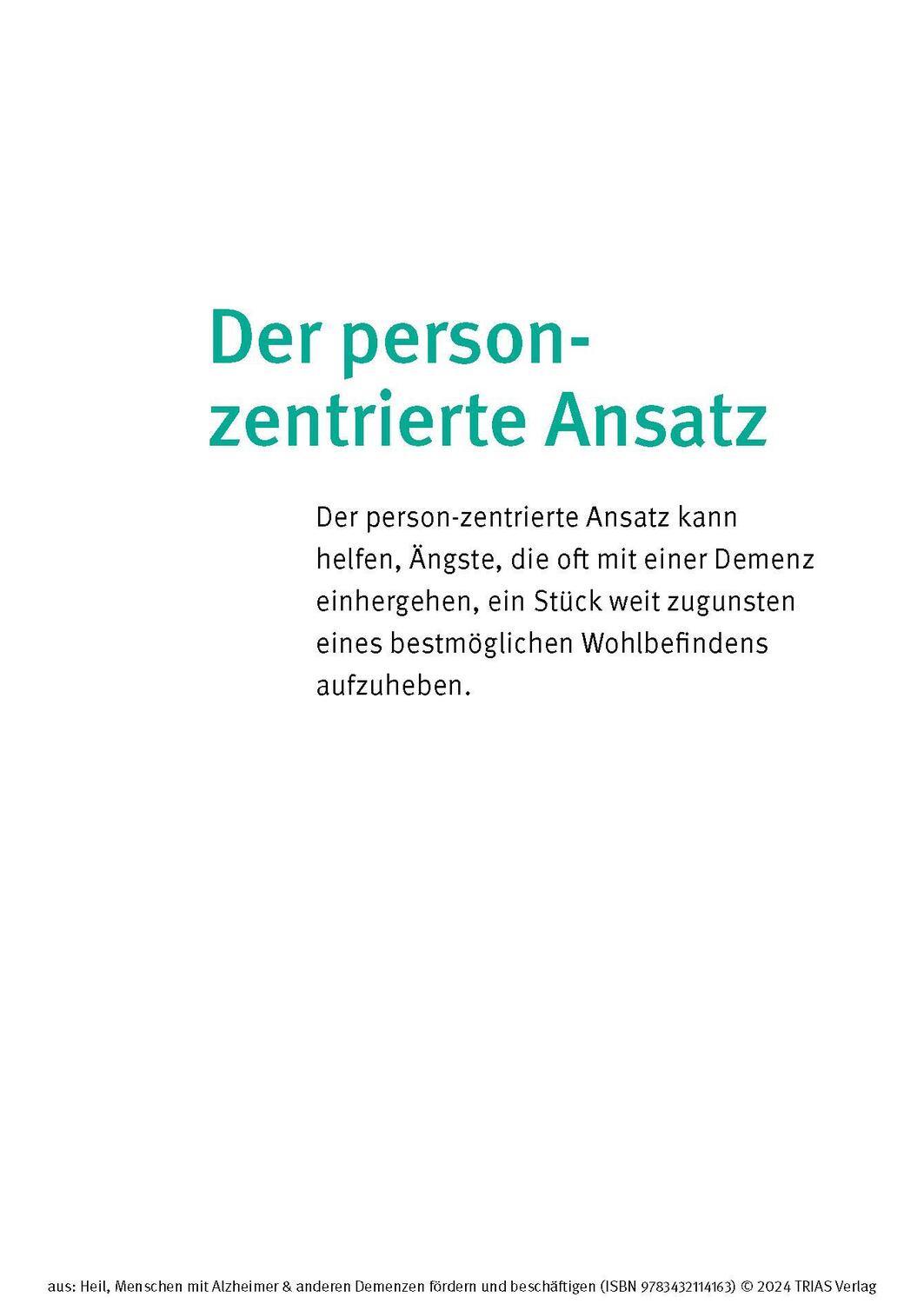 Bild: 9783432114163 | Menschen mit Alzheimer &amp; anderen Demenzen fördern und beschäftigen