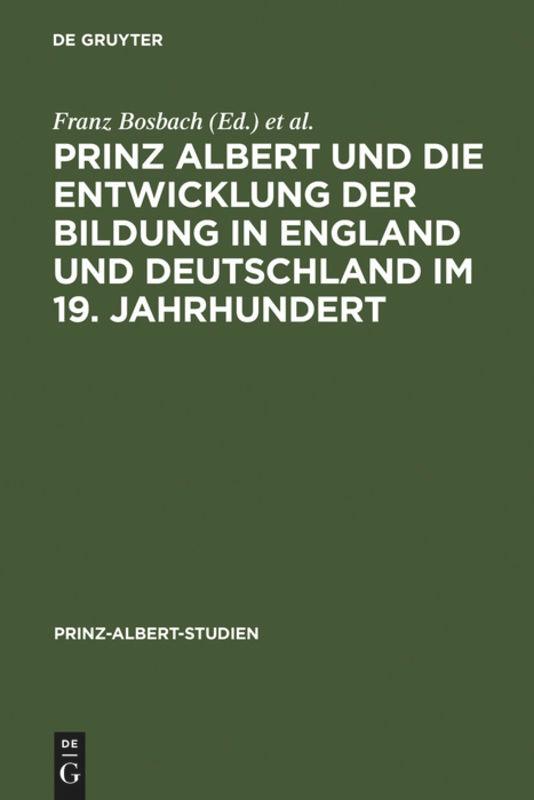 Cover: 9783598214189 | Prinz Albert und die Entwicklung der Bildung in England und...