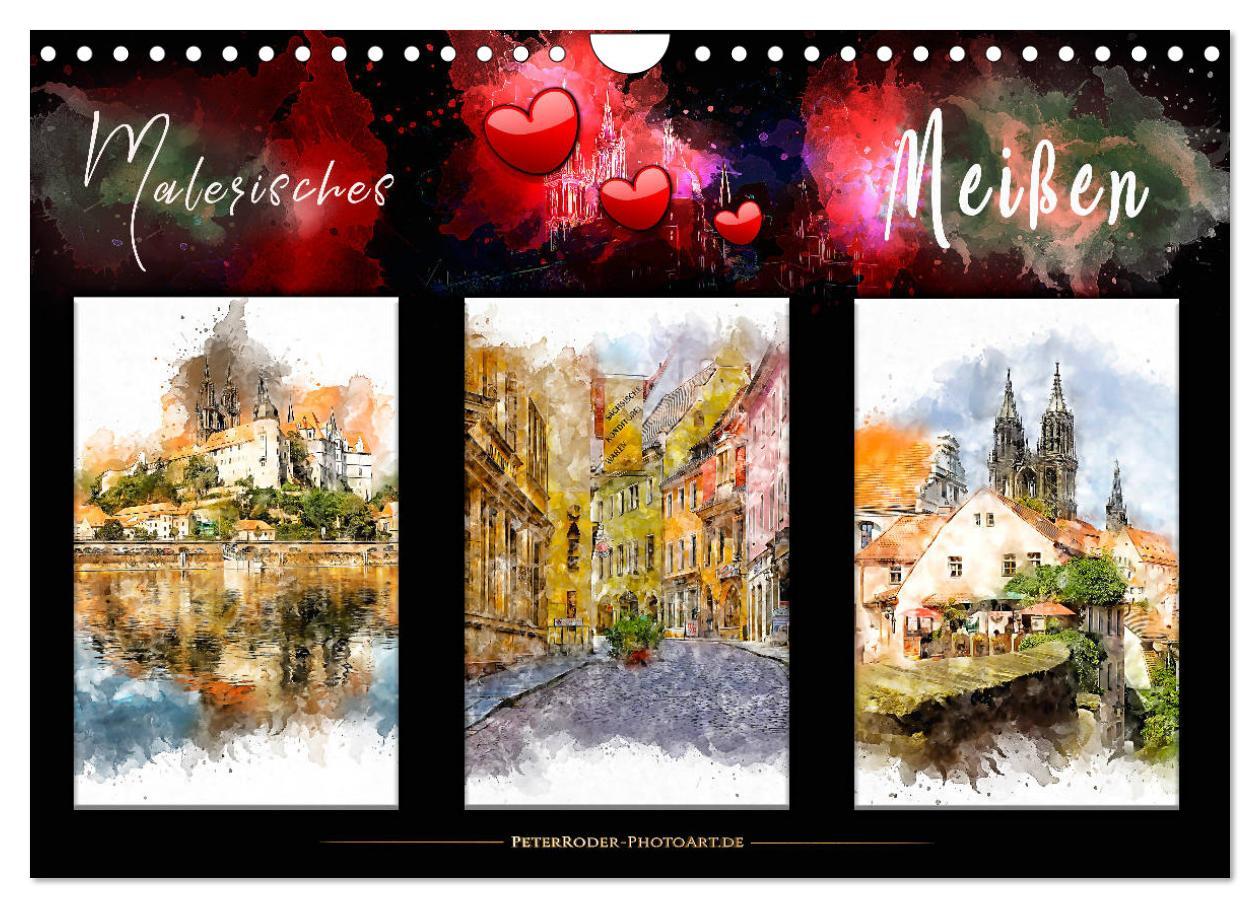 Cover: 9783435301928 | Malerisches Meißen (Wandkalender 2025 DIN A4 quer), CALVENDO...