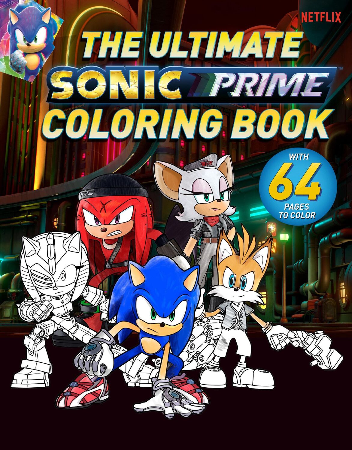 Cover: 9780593750483 | The Ultimate Sonic Prime Coloring Book | Patrick Spaziante | Buch