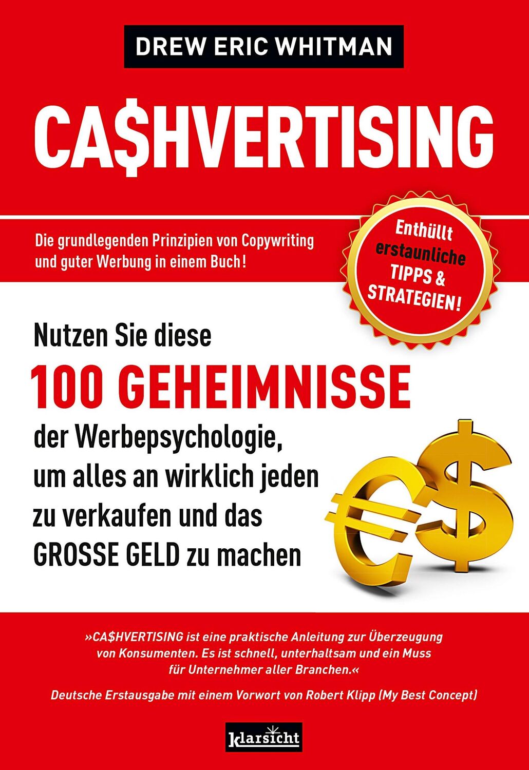 Cover: 9783985842339 | CASHVERTISING | Drew Eric Whitman | Taschenbuch | 320 S. | Deutsch