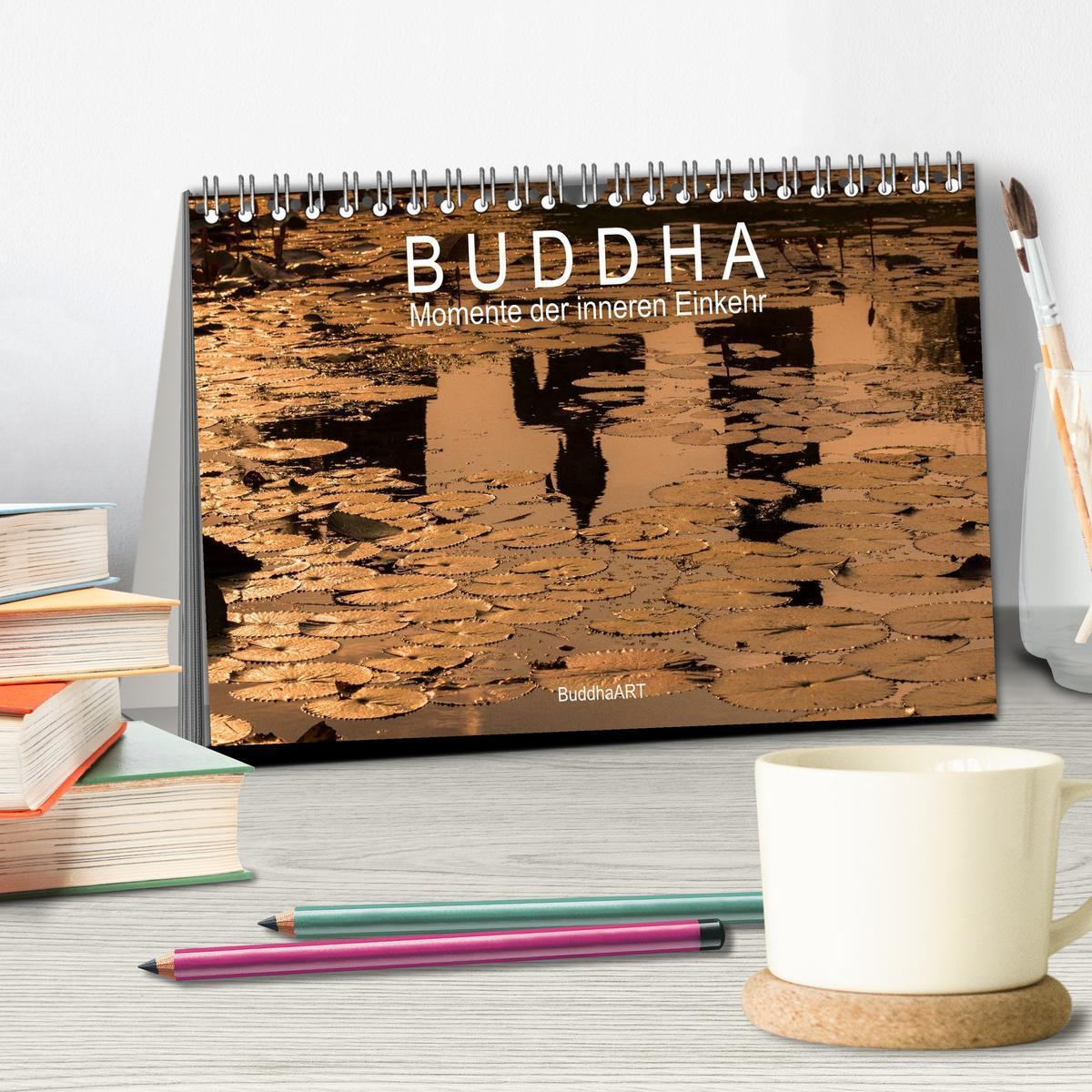 Bild: 9783435708802 | Buddha - Momente der inneren Einkehr (Tischkalender 2025 DIN A5...