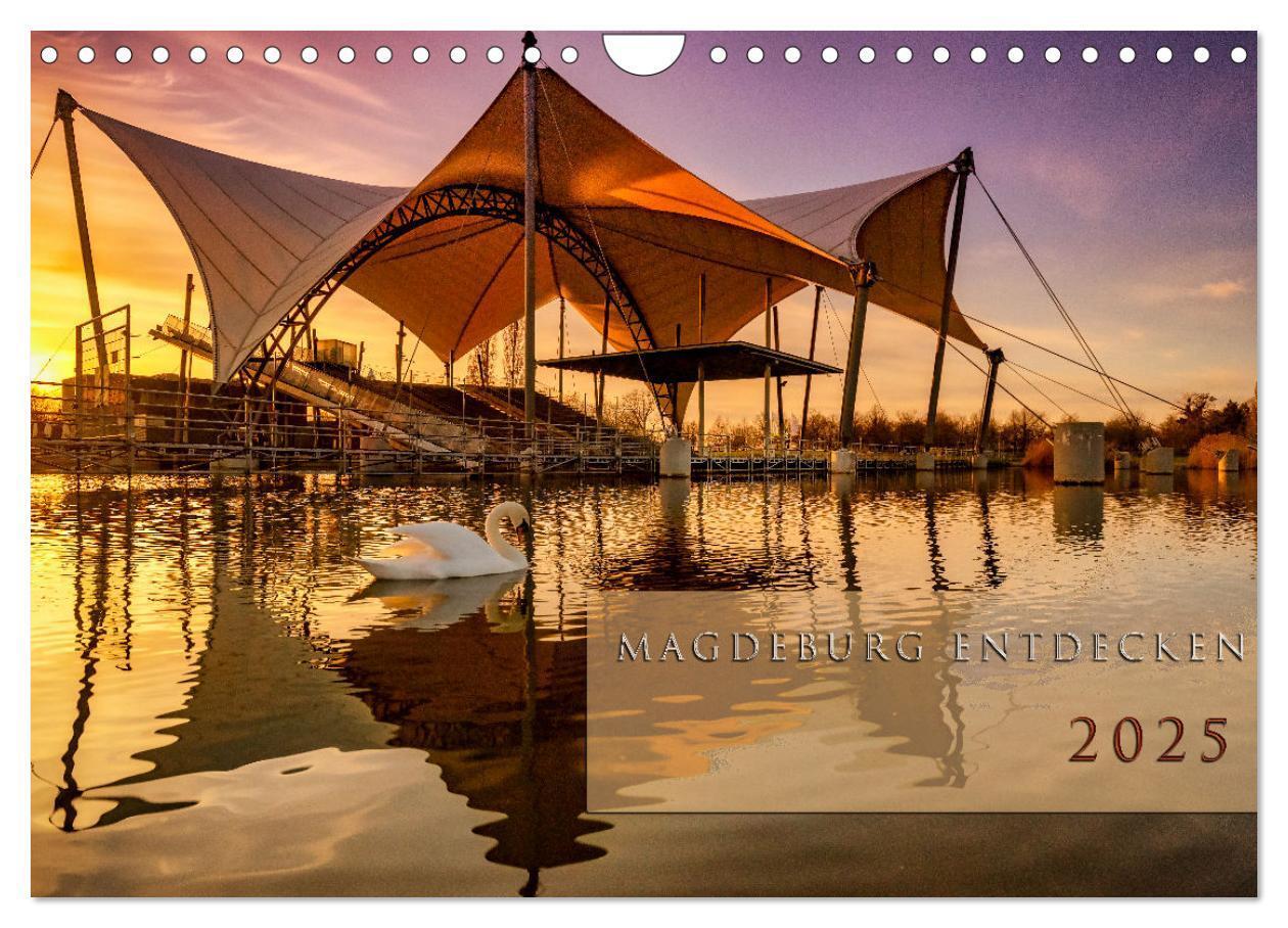 Cover: 9783383830259 | Magdeburg entdecken (Wandkalender 2025 DIN A4 quer), CALVENDO...