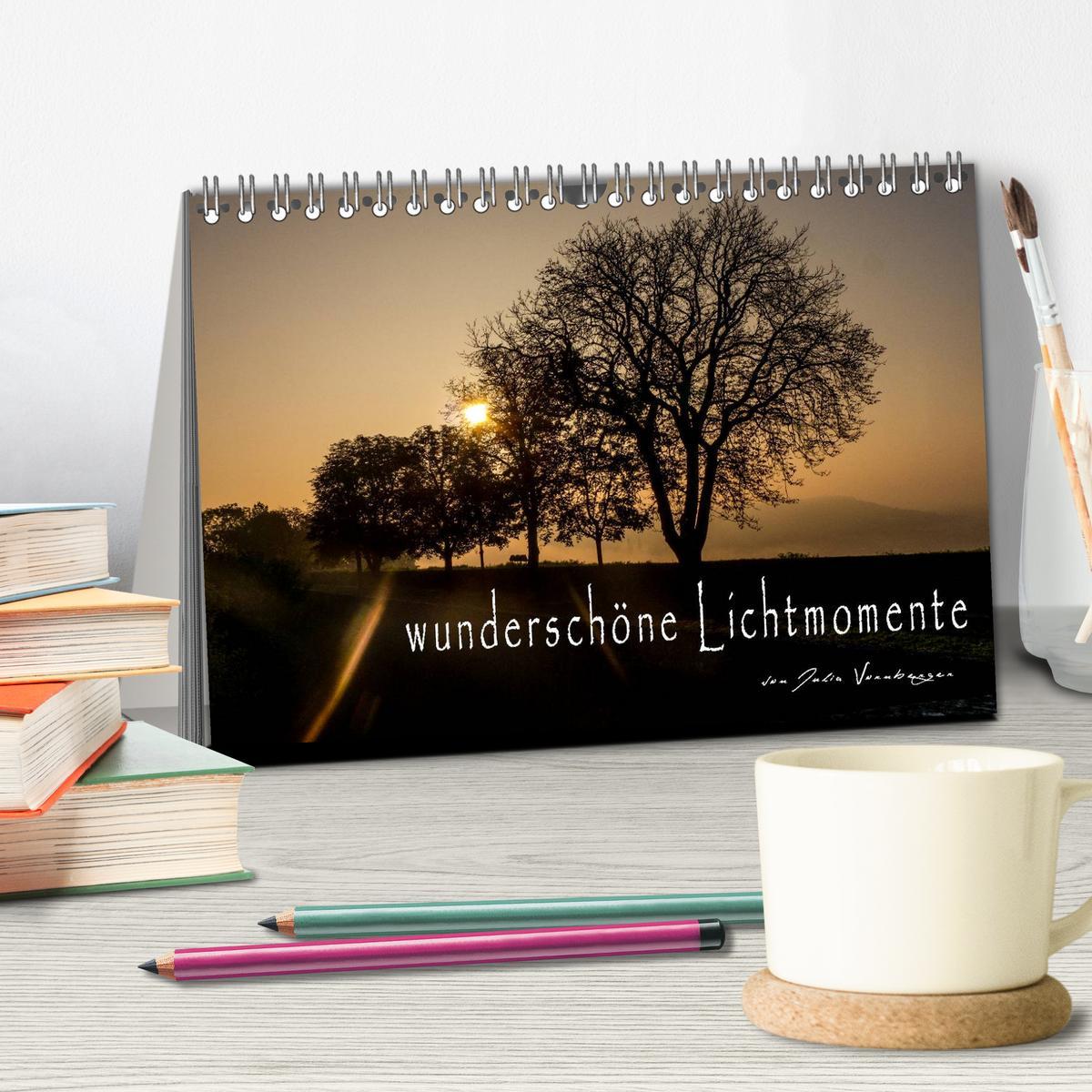 Bild: 9783435633562 | wunderschöne Lichtmomente (Tischkalender 2025 DIN A5 quer),...