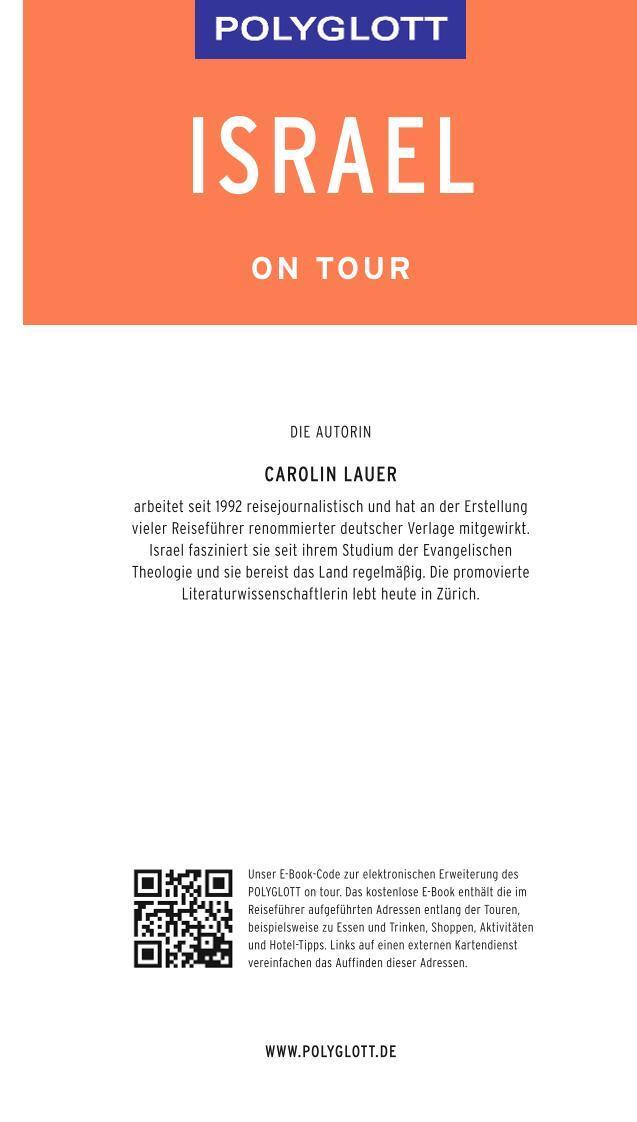 Bild: 9783846404799 | POLYGLOTT on tour Reiseführer Israel | Carolin Lauer | Taschenbuch