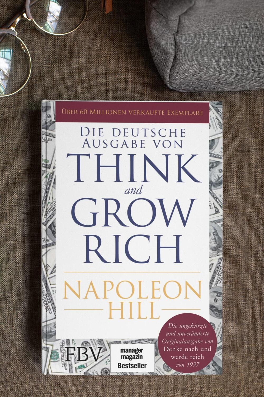 Bild: 9783959721714 | Think and Grow Rich - Deutsche Ausgabe | Napoleon Hill | Taschenbuch