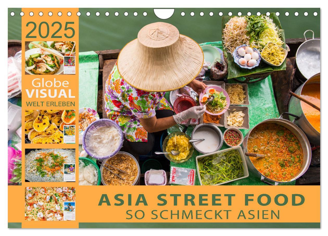 Cover: 9783435085408 | ASIA STREET FOOD - So schmeckt Asien (Wandkalender 2025 DIN A4...