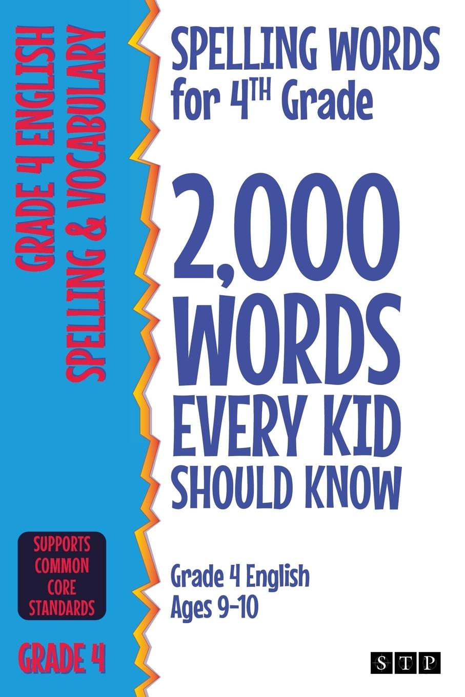 Cover: 9781912956302 | Spelling Words for 4th Grade | Stp Books | Taschenbuch | Englisch