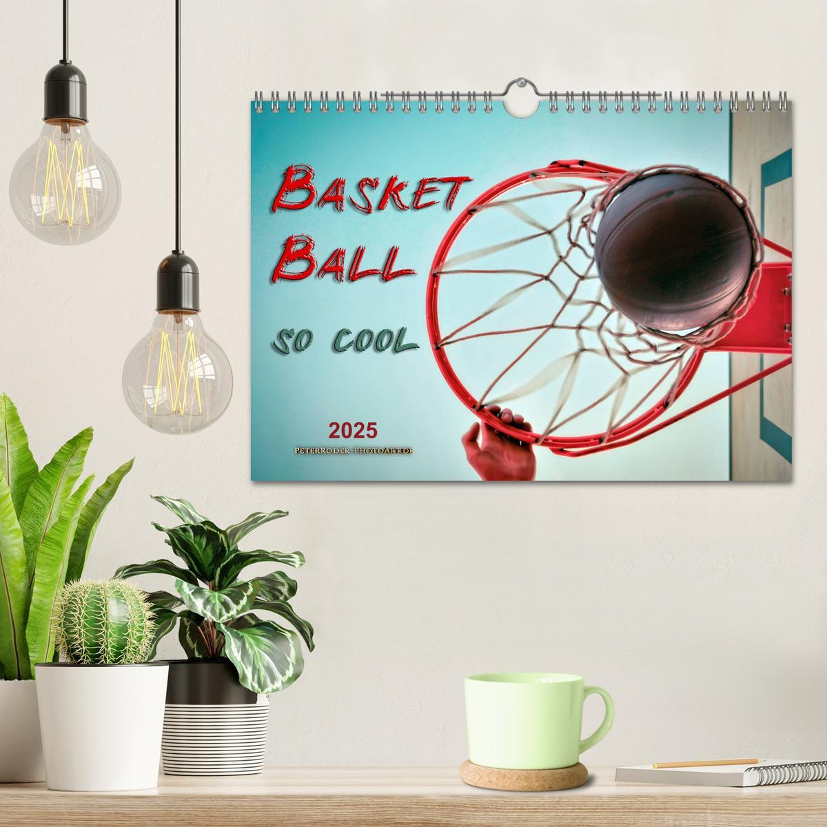 Bild: 9783435381975 | Basketball - so cool (Wandkalender 2025 DIN A4 quer), CALVENDO...