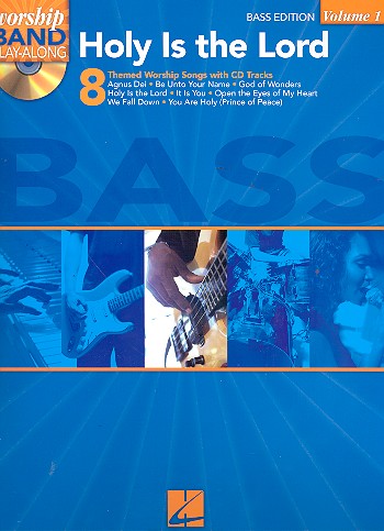 Cover: 9781423417149 | Holy Is the Lord - Bass Edition | Worship Band Playalong Volume 1