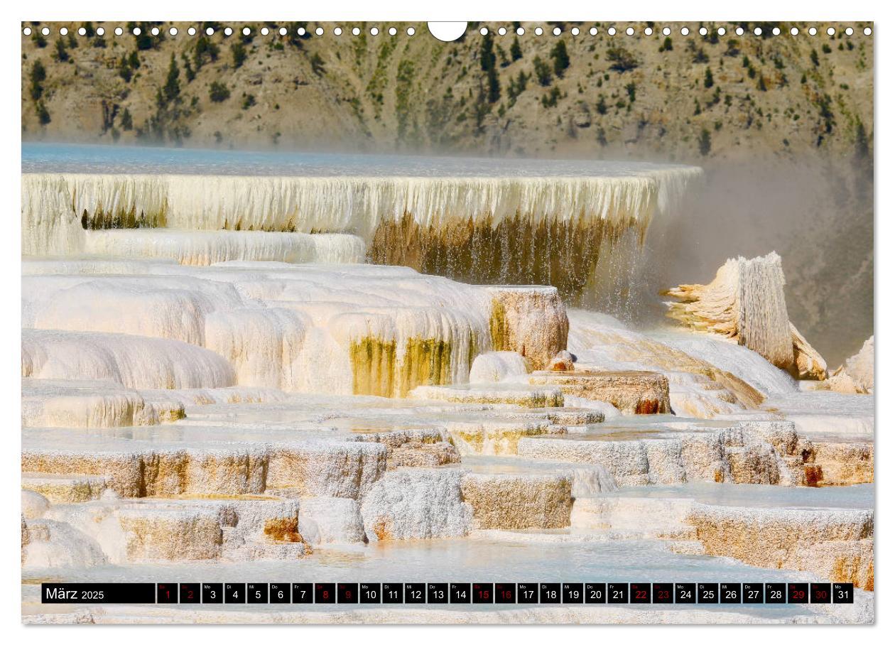 Bild: 9783435284726 | Wunderwelt Yellowstone 2025 (Wandkalender 2025 DIN A3 quer),...