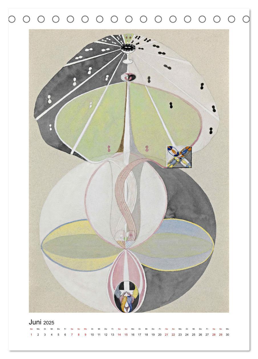 Bild: 9783383968365 | Hilma af Klint - Ein Jahr voller mystischer Kunst (Tischkalender...