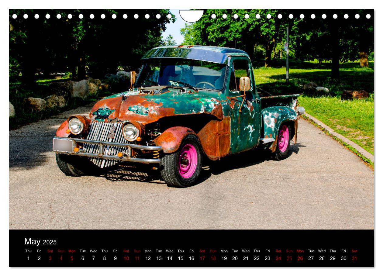 Bild: 9781325949168 | Rat Rods (Wall Calendar 2025 DIN A4 landscape), CALVENDO 12 Month...