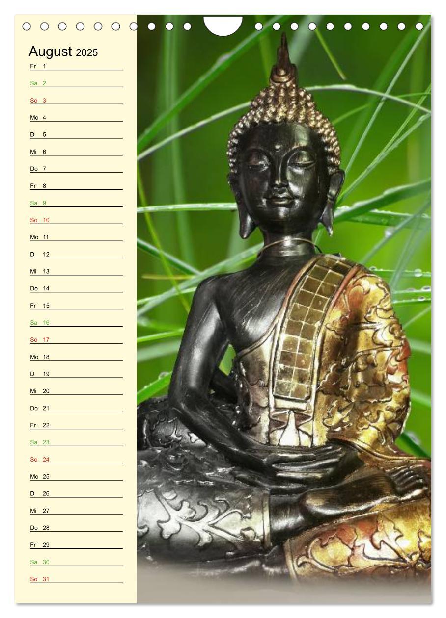 Bild: 9783457079119 | Buddha (Wandkalender 2025 DIN A4 hoch), CALVENDO Monatskalender | 2025