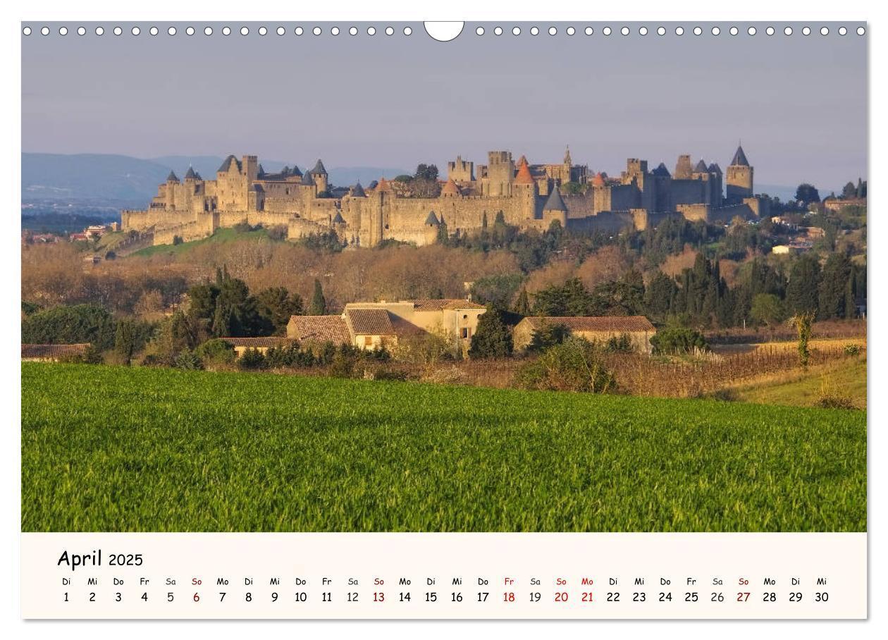 Bild: 9783435455676 | Cite von Carcassonne - Zeitreise ins Mittelalter (Wandkalender 2025...