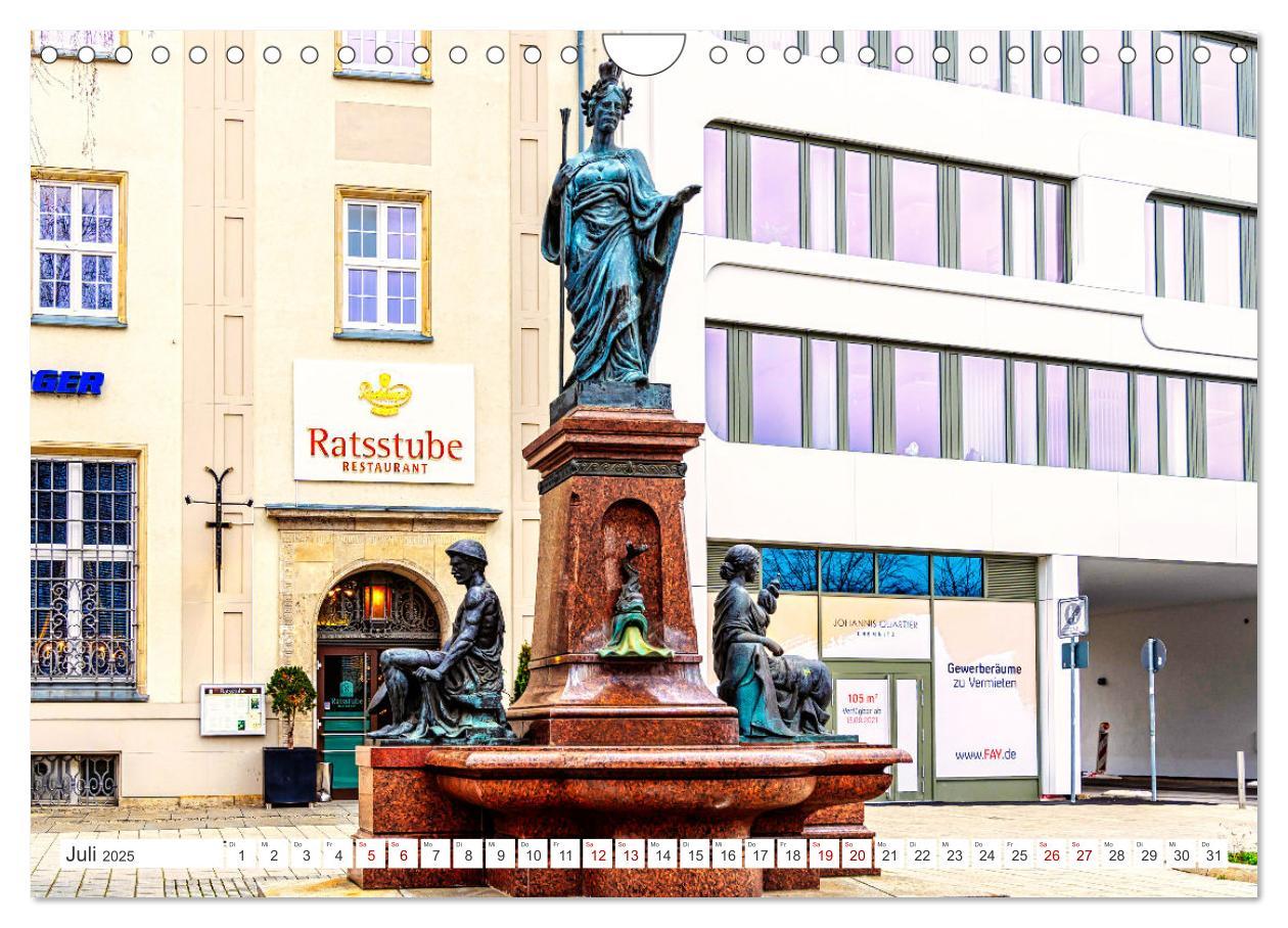 Bild: 9783383978890 | Kulturhauptstadt Chemnitz (Wandkalender 2025 DIN A4 quer), CALVENDO...