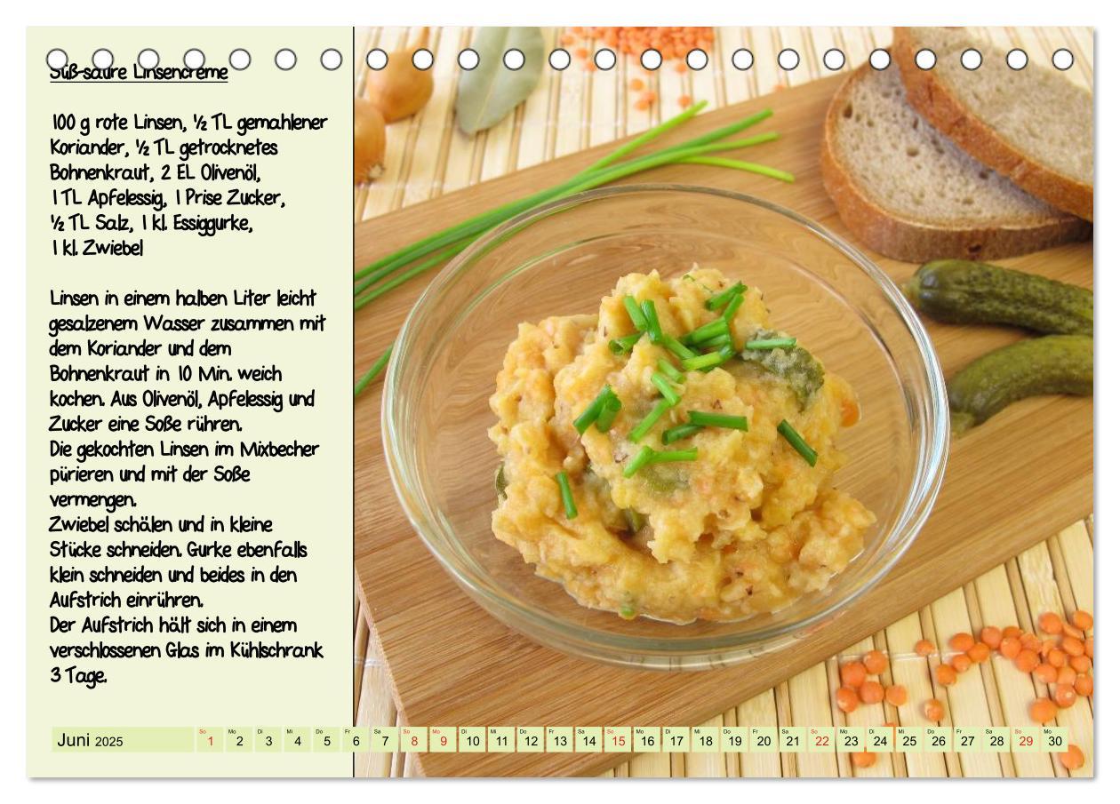 Bild: 9783435737246 | Leckere Aufstriche - Ein Kalender mit Rezepten (Tischkalender 2025...