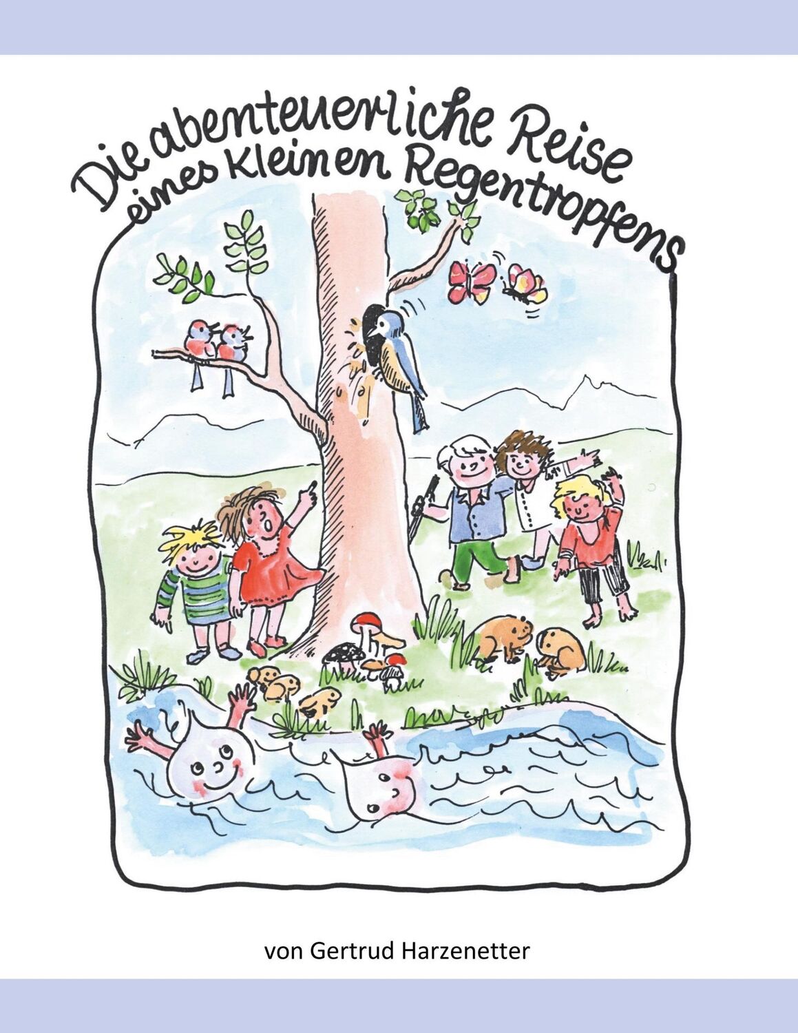 Cover: 9783746024394 | Die abenteuerliche Reise eines kleinen Regentropfens | Harzenetter