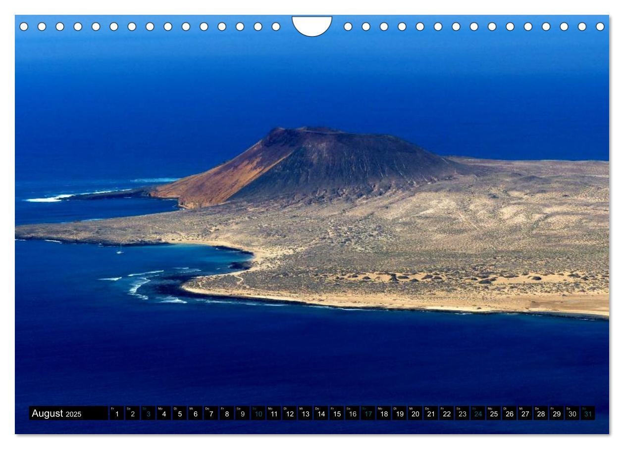 Bild: 9783435733118 | Vulkaninsel Lanzarote (Wandkalender 2025 DIN A4 quer), CALVENDO...