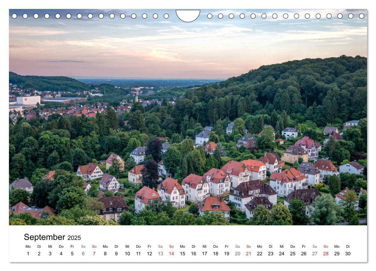 Bild: 9783435451968 | BIELEFELD aus der Vogelperspektive (Wandkalender 2025 DIN A4 quer),...