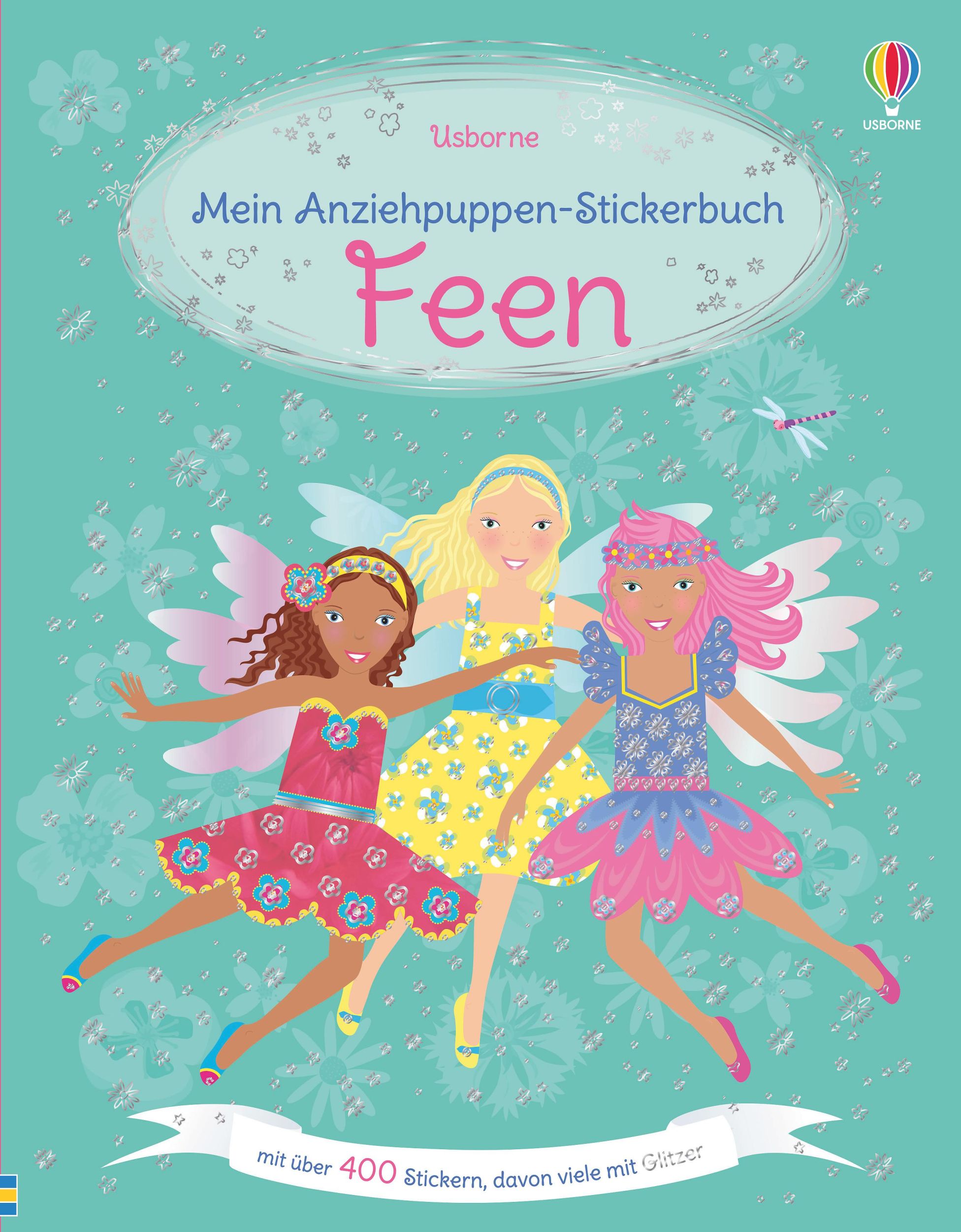 Cover: 9781789415117 | Mein Anziehpuppen-Stickerbuch: Feen | Leonie Pratt | Taschenbuch