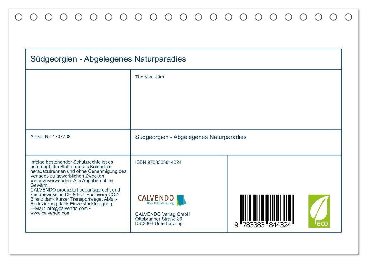 Bild: 9783383844324 | Südgeorgien - Abgelegenes Naturparadies (Tischkalender 2025 DIN A5...