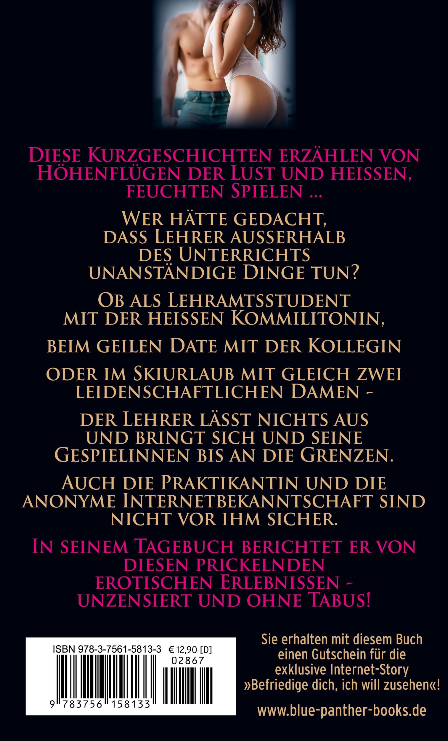 Rückseite: 9783756158133 | Das heiße Lehrer-Tagebuch Erotische Geschichten | Lieren Wrate | Buch