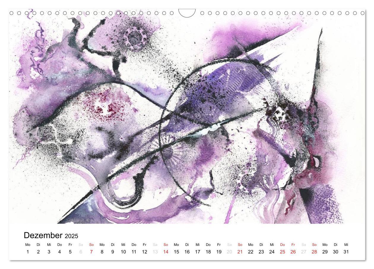 Bild: 9783435624836 | Abstrakte Aquarelle (Wandkalender 2025 DIN A3 quer), CALVENDO...