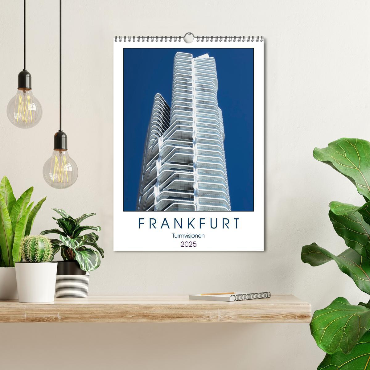 Bild: 9783435922383 | Frankfurt Turmvisionen (Wandkalender 2025 DIN A3 hoch), CALVENDO...