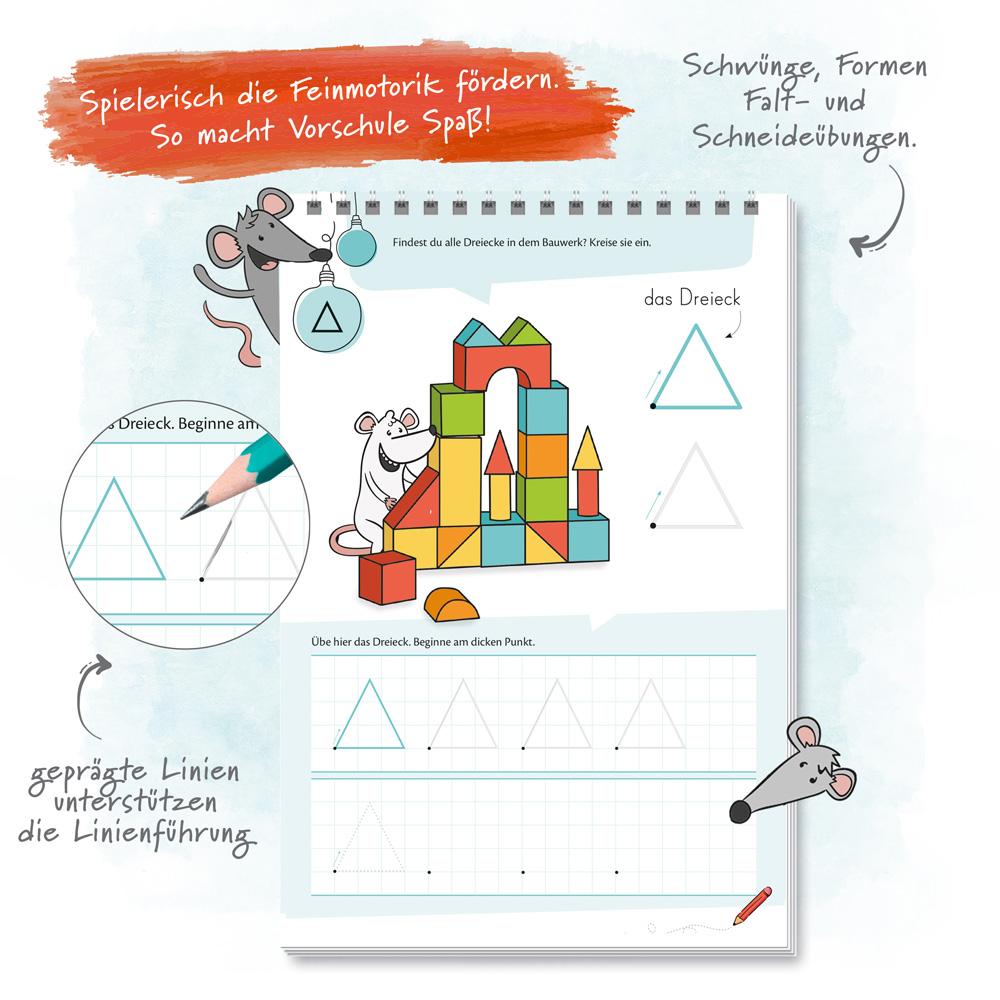 Bild: 9783965523500 | Trötsch Mein Spurrillenblock Vorschulübungen Übungsbuch | KG | Buch