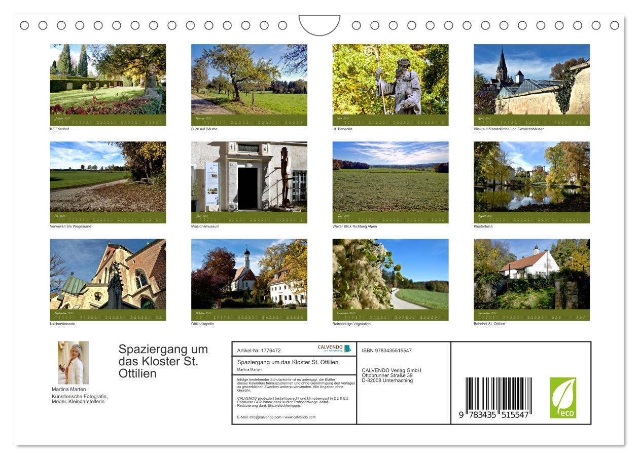 Bild: 9783435515547 | Spaziergang um das Kloster St. Ottilien (Wandkalender 2025 DIN A4...