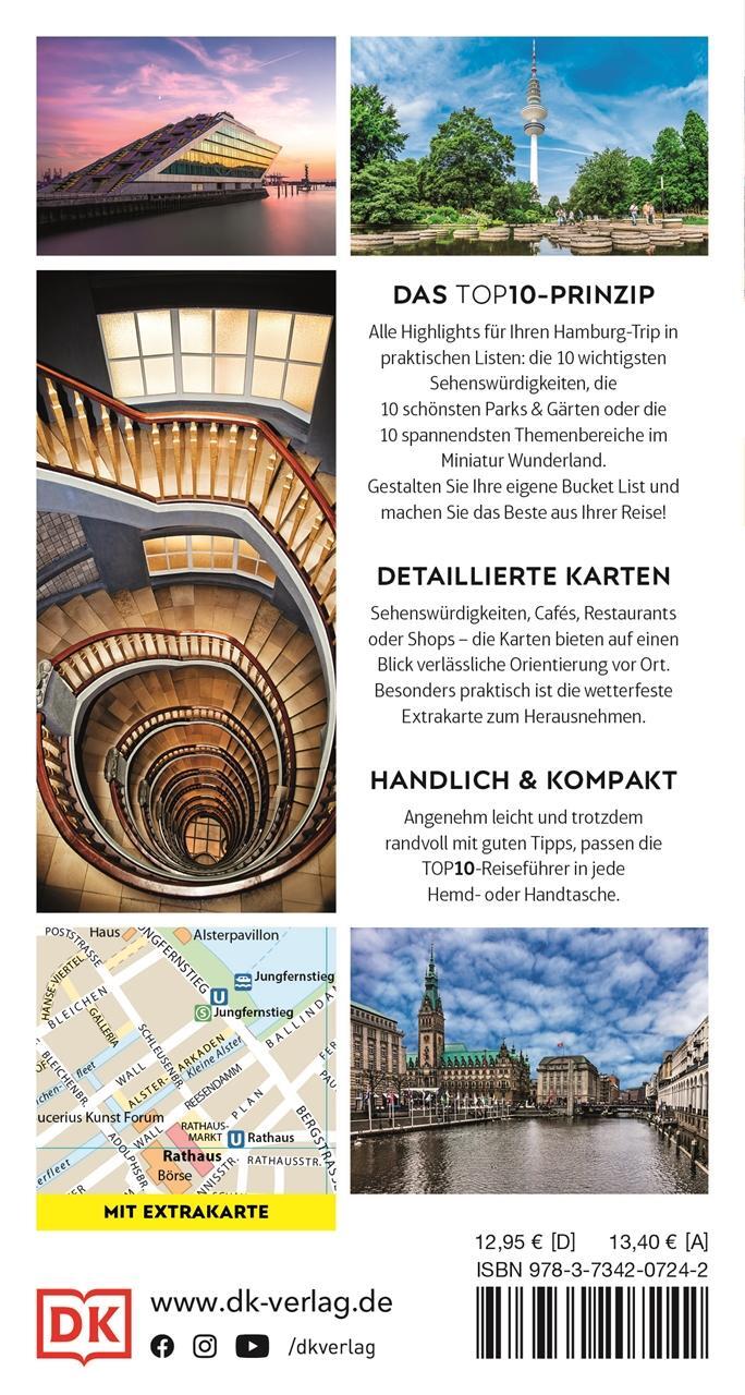 Bild: 9783734207242 | TOP10 Reiseführer Hamburg | Gerhard Bruschke | Taschenbuch | 160 S.