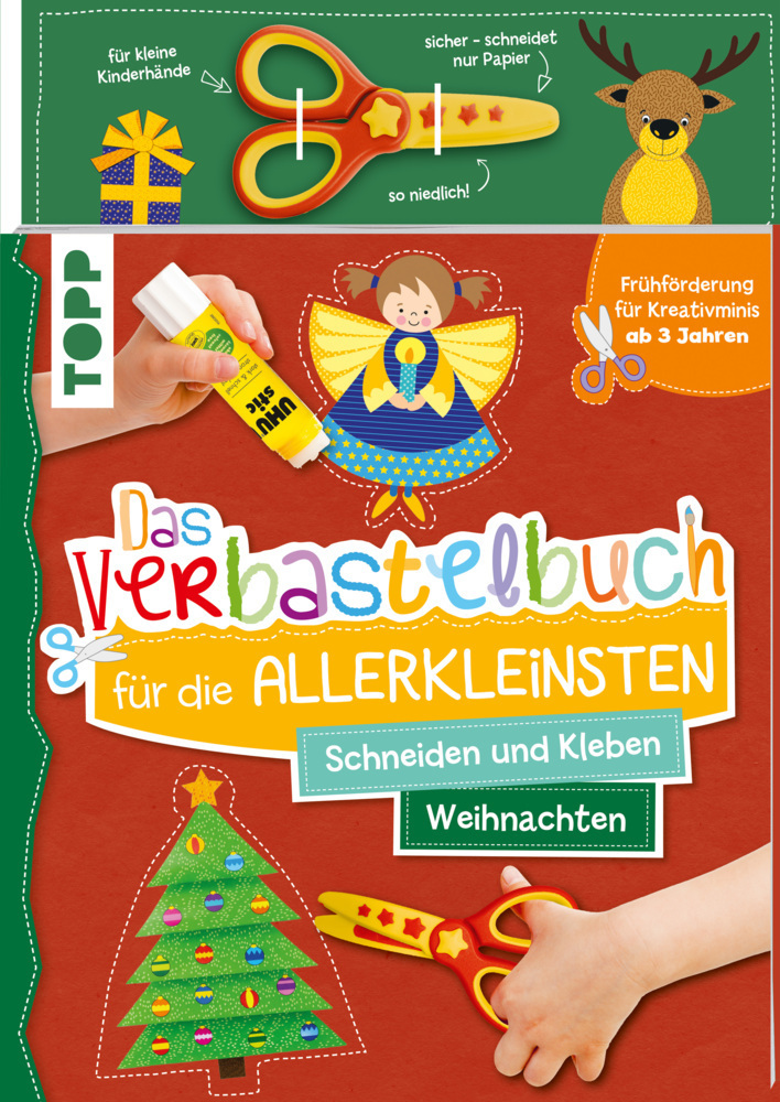 Cover: 9783772444890 | Das Verbastelbuch für die Allerkleinsten. Schneiden und Kleben....