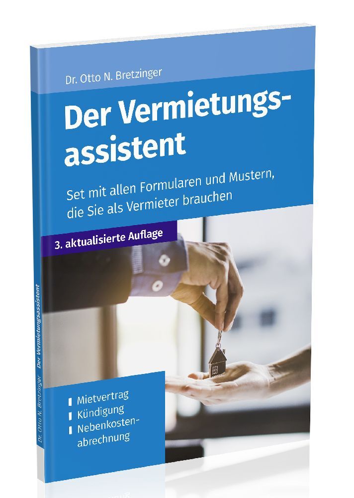 Cover: 9783965332829 | Der Vermietungsassistent | Otto N. Bretzinger | Taschenbuch | 108 S.