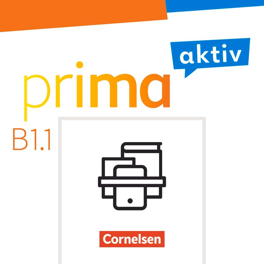 Cover: 9783061226084 | Prima aktiv B1. Band 1 - Kursbuch und Arbeitsbuch im Paket | Buch