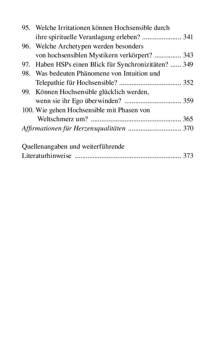 Bild: 9783866165328 | Hochsensibel ist mehr als zartbesaitet. Die 100 häufigsten Fragen...